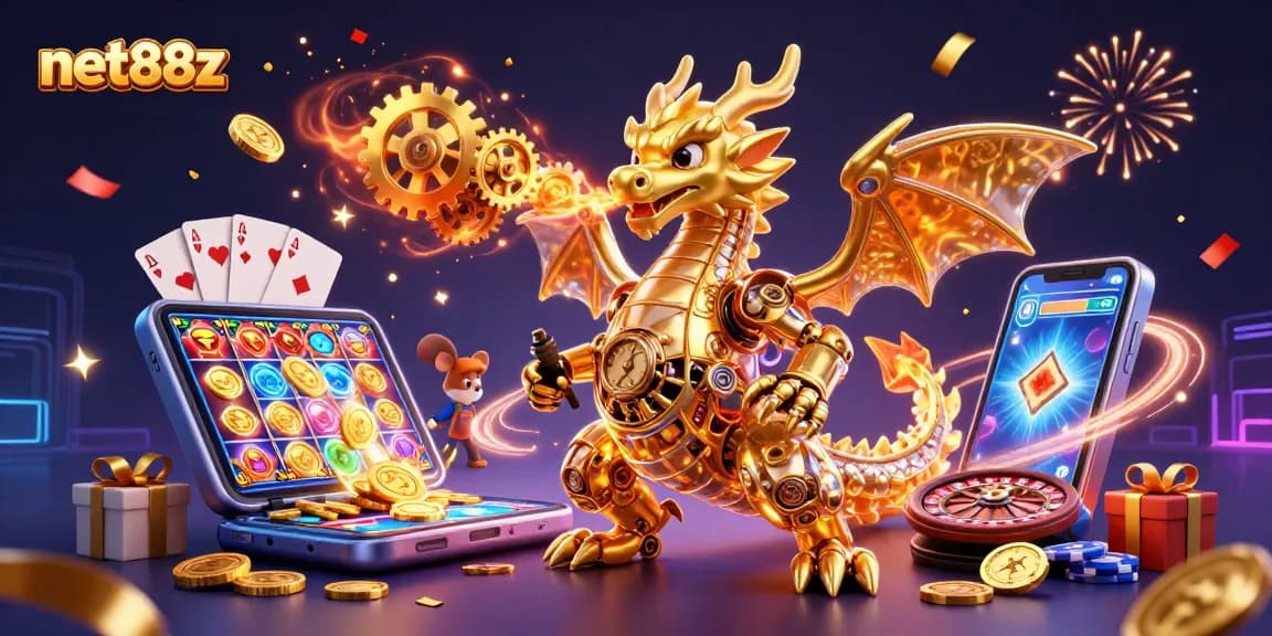 Players spin the reels and win instantaneously with net88z mobile slot games.