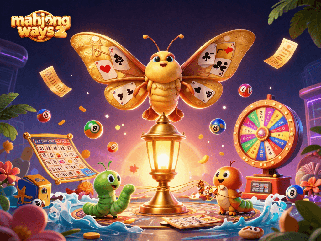 Experience the excitement of mahjong ways 2 with vibrant characters and casino elements.