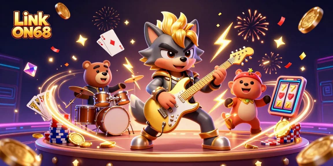 Experience the thrill of winning at Link ON68 with vibrant casino action and rich game elements.