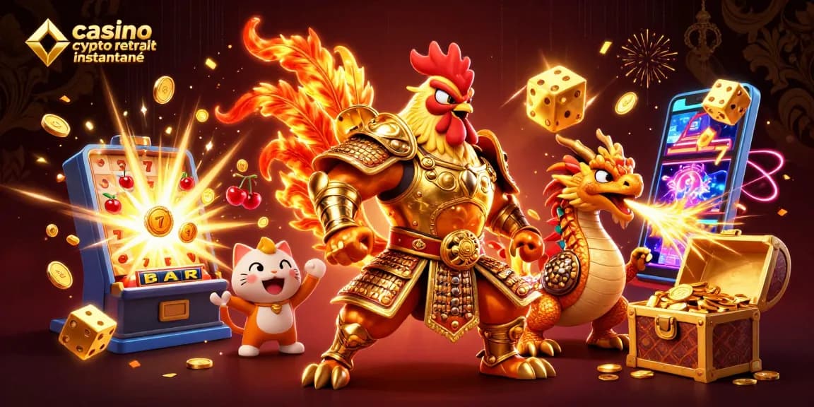 Retraits rapides en cryptomonnaie sur le casino crypto retrait instantané avec des gains explosifs.