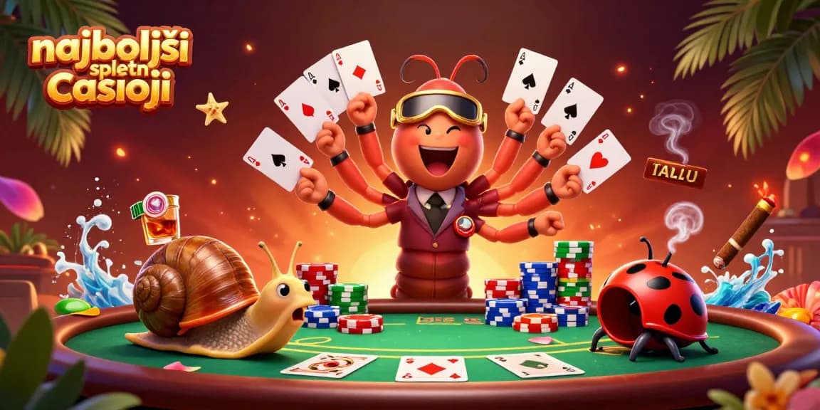 Uživajte v igrah najboljših spletnih casinojev in hitrih izplačilih v vznemirljivem okolju.