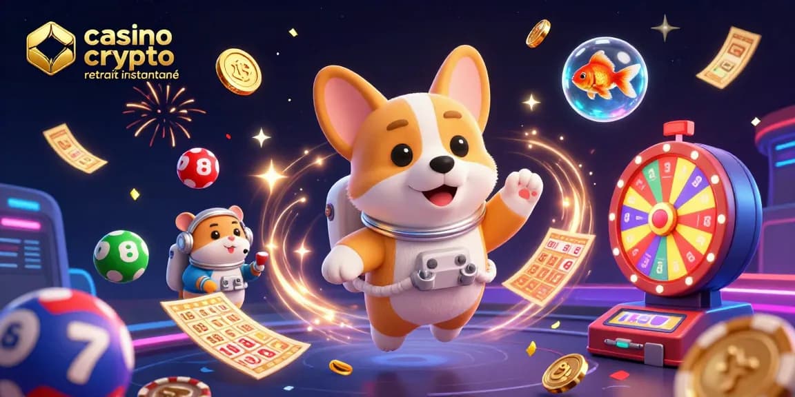 Visualisez les opportunités de gains rapides avec le casino crypto retrait instantané, un monde dynamique et joyeux.