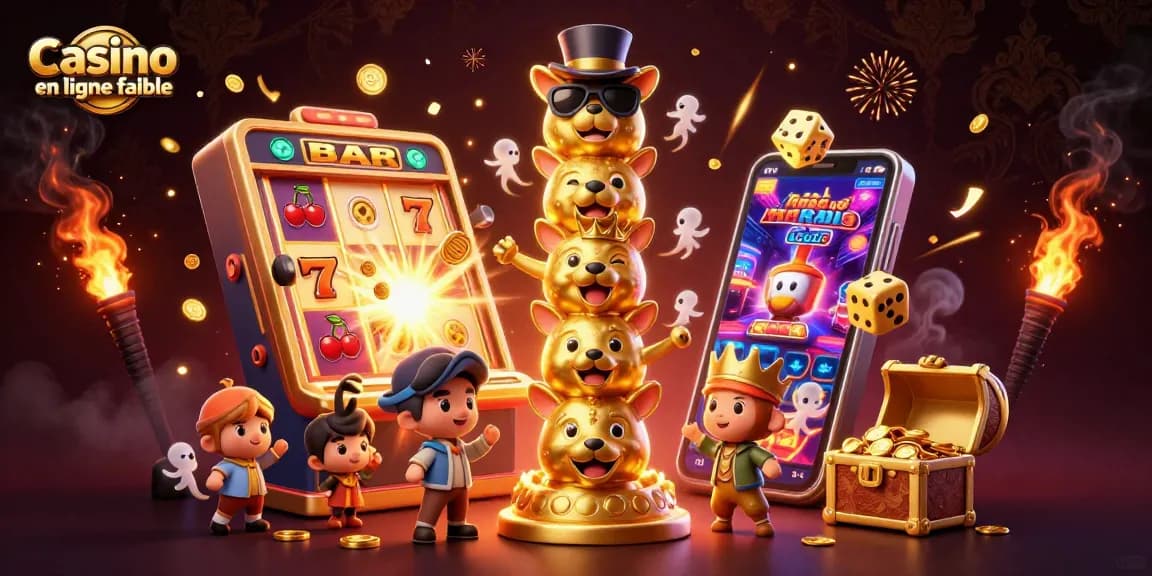 Experience the excitement with Casino en ligne fiable featuring unique totem and jackpot elements.