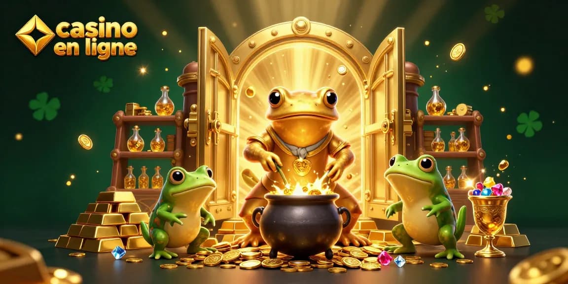 Profitez de l'expérience captivante d'un casino en ligne avec des personnages fantastiques dans un laboratoire magique
