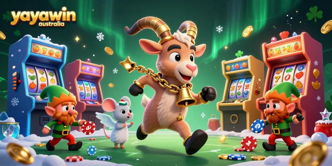 Engage with yayawin australia's festive casino atmosphere featuring characters and gaming highlights.