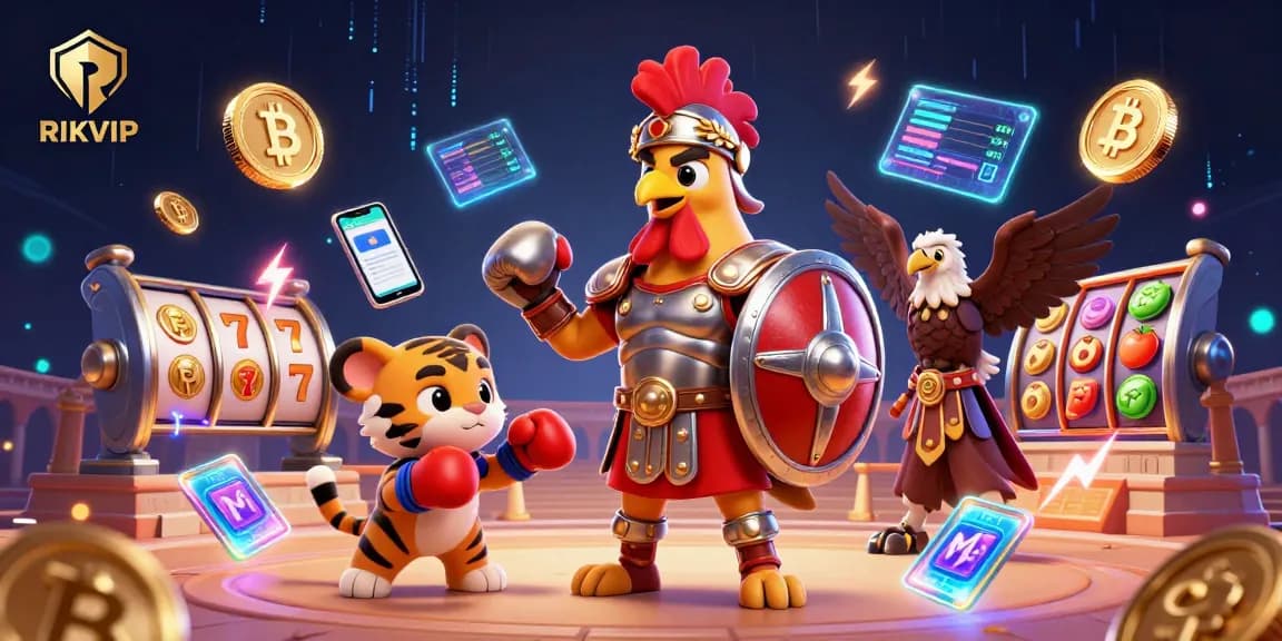 Experience thrilling gameplay at RIKVIP with vibrant slot games and dynamic energy