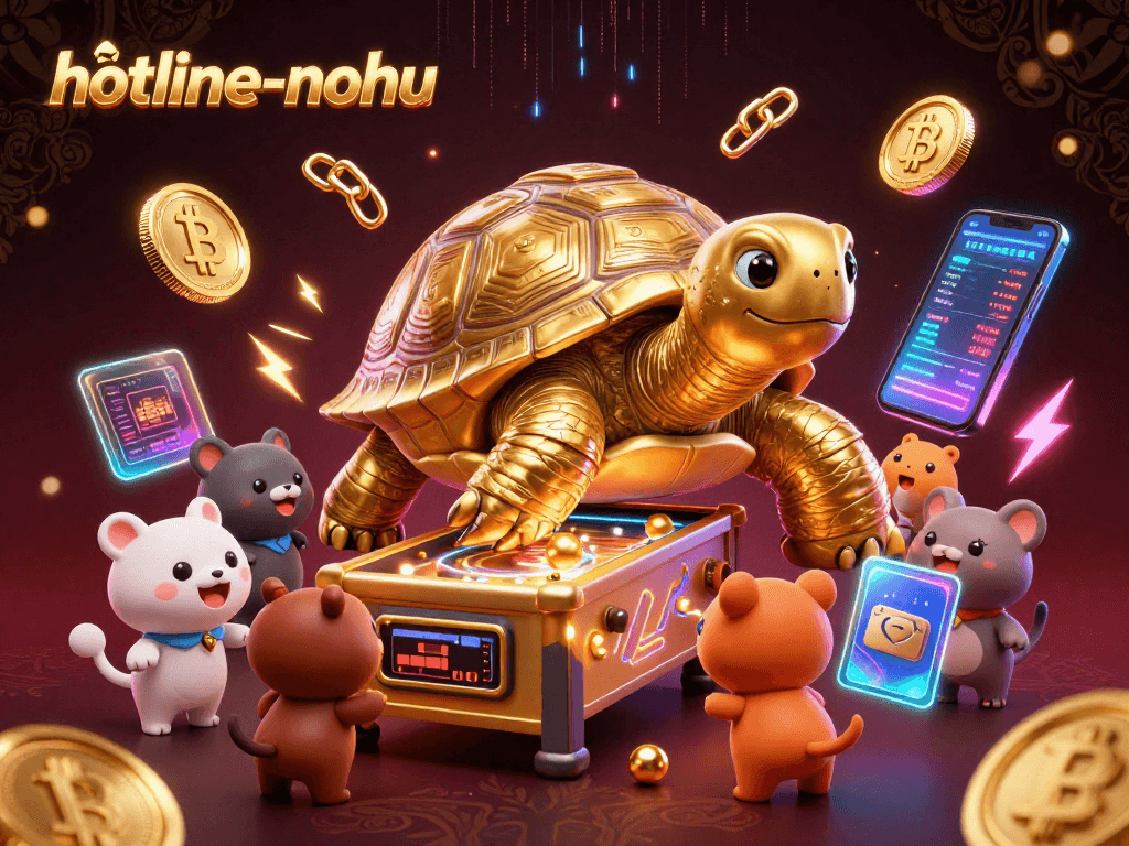 Experience thrilling gameplay at hotline-nohu with unique cartoonish casino elements and vivid digital details.