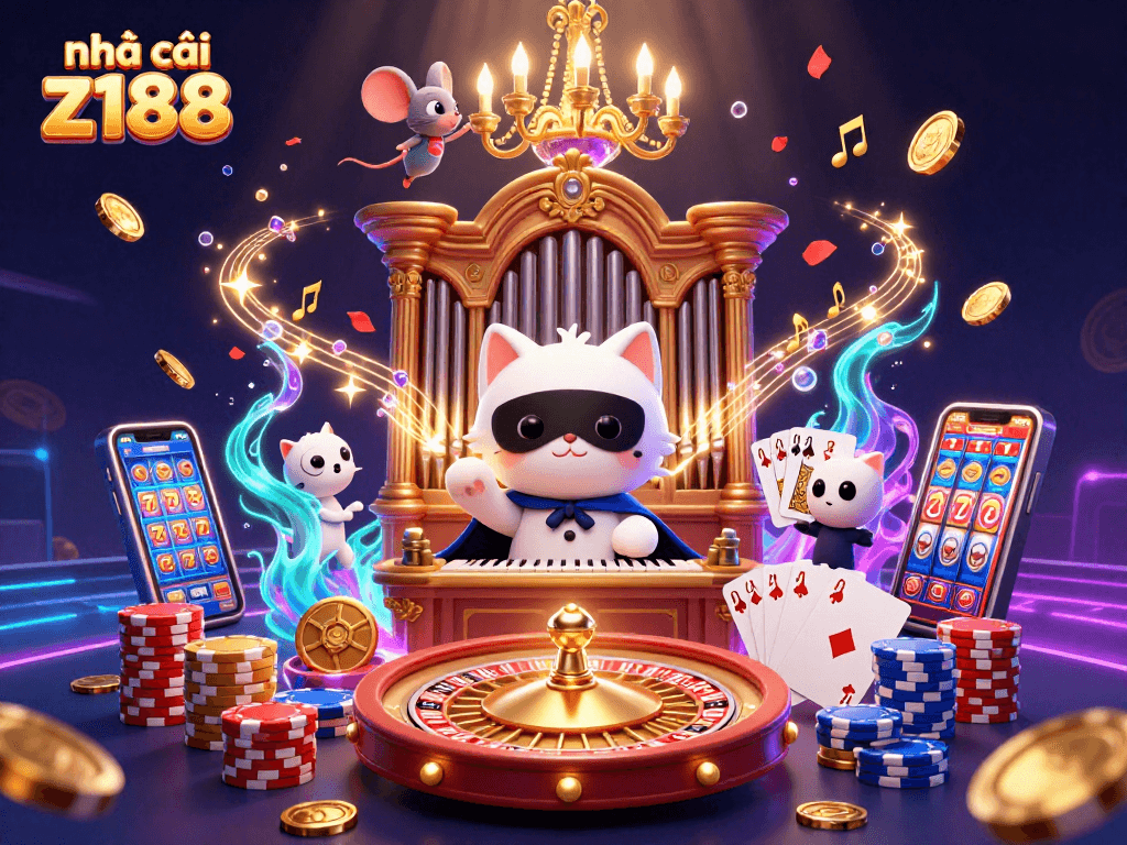 Experience the thrill at nhà cái z188 with vibrant casino action and captivating characters.