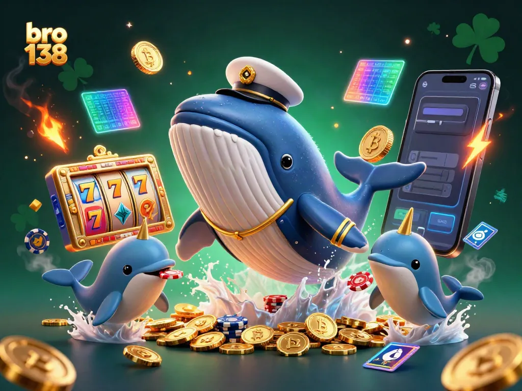Engage with bro 138's immersive slot gameplay featuring vibrant characters and rich casino elements.