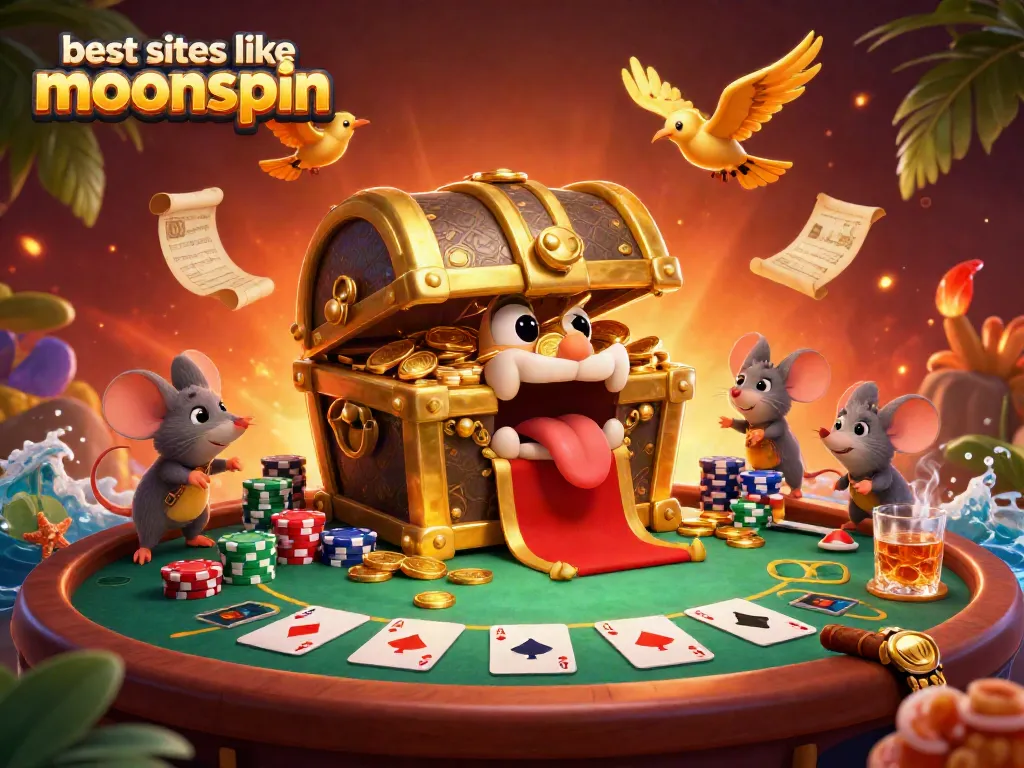 Experience the excitement of the best sites like MoonSpin with engaging gameplay and vibrant casino themes.