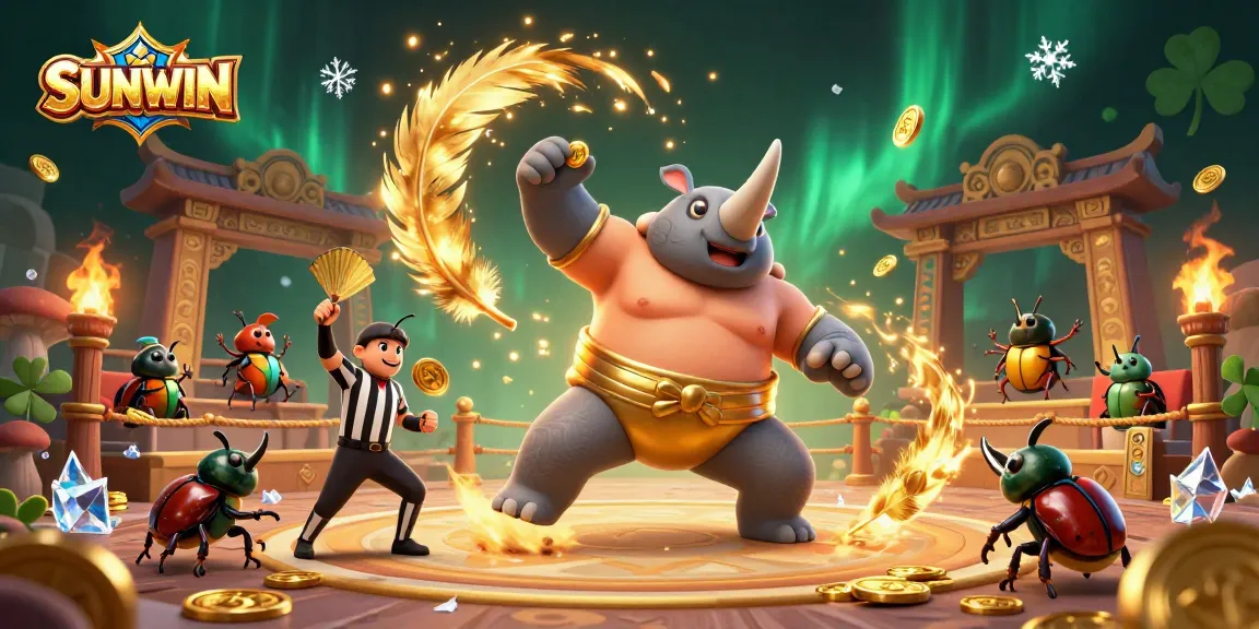 SUNWIN engages players with thrilling gambling excitement in a vibrant 3D casino environment.