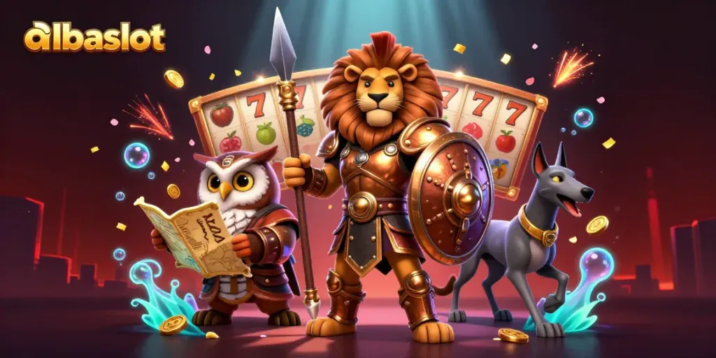 ALBASLOT menawarkan petualangan judi dengan simbol slot yang menarik dan karakter heroik.