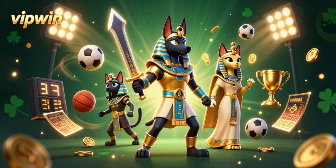 Win big at vipwin with dynamic sports betting action featuring thrilling characters surrounded by engaging elements.