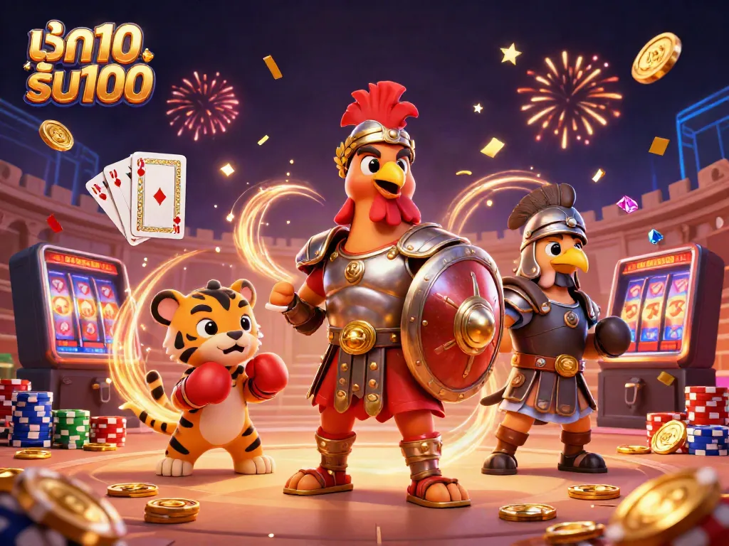 ฝาก10รับ100 สนุกกับคู่นักรบในการเล่นคาสิโนที่มีชีวิตด้วยระบบจริง