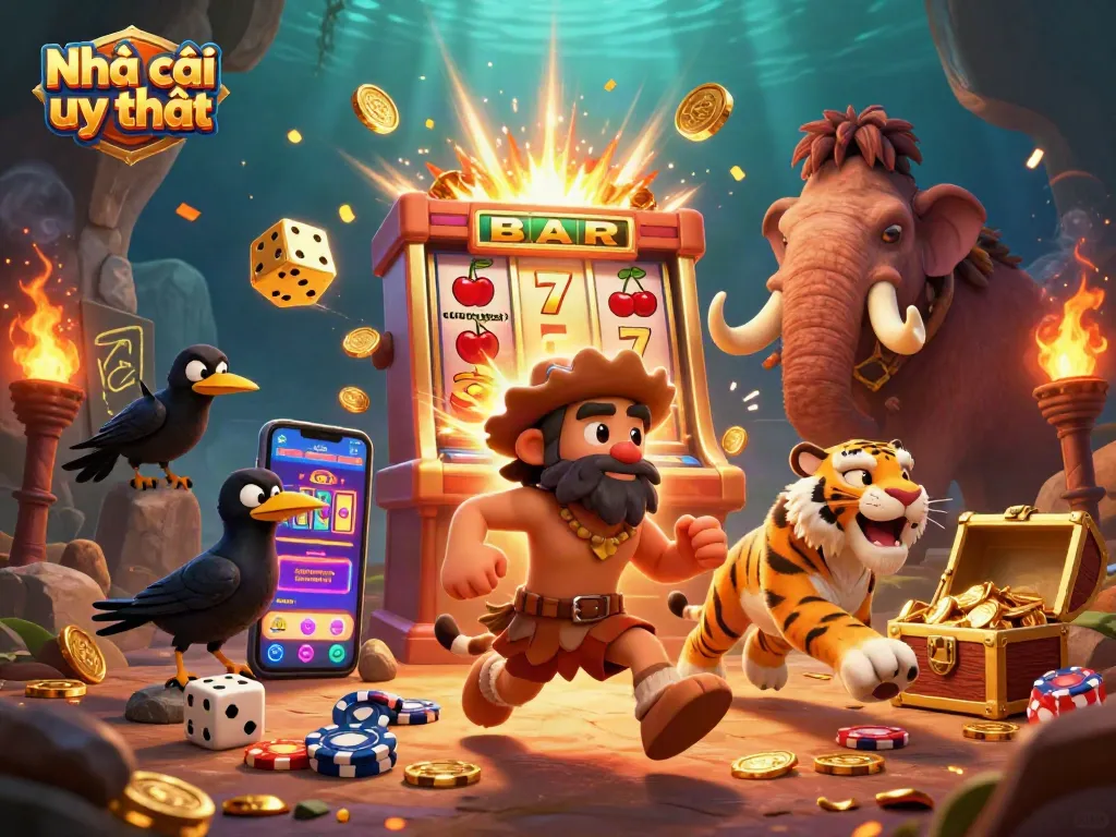 Experience fun and excitement with Nhà cái uy tín in a vibrant casino scene filled with games and winning chances.