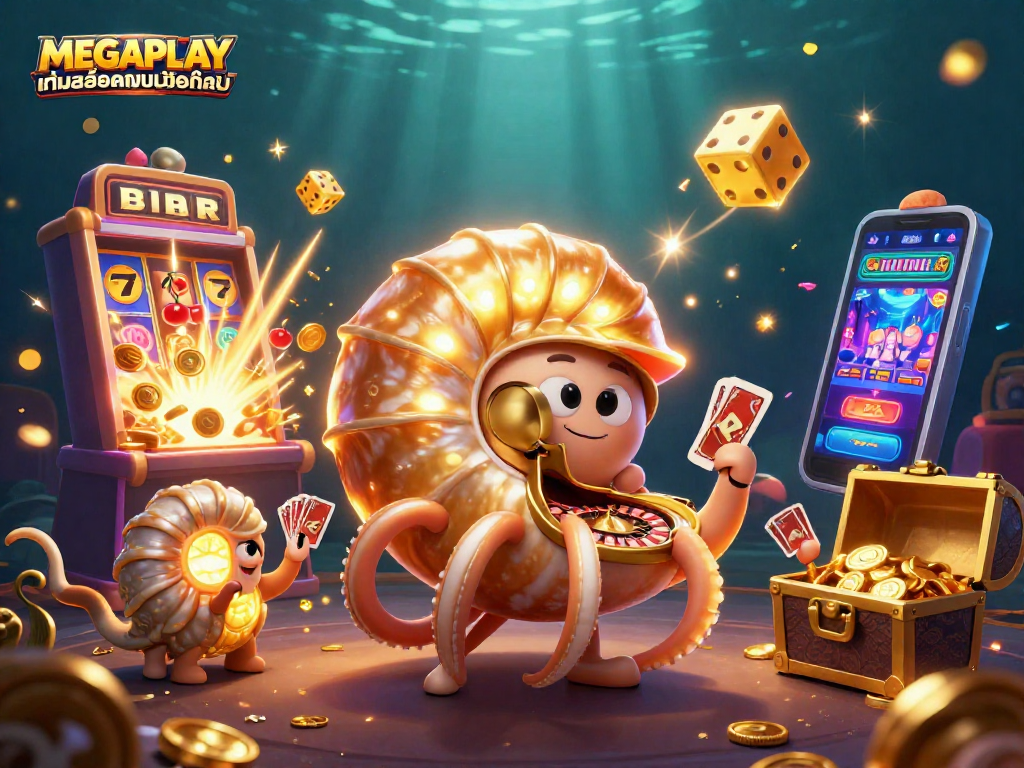 MEGAPLAY เกมสล็อตบนมือถือ สนุกกับภาพจำลองคาสิโน 3 มิติจากเหล่าอโลนที่มีชีวิตชีวา