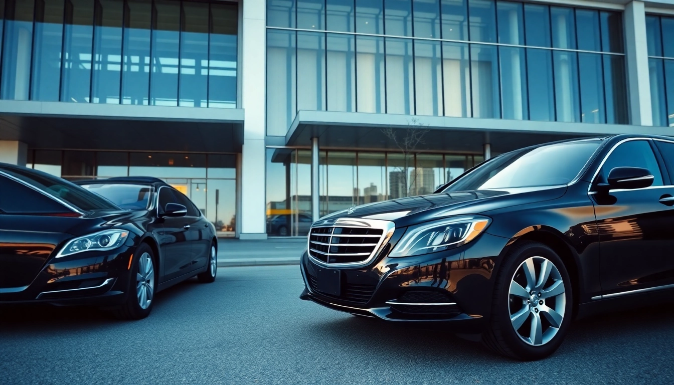 Experience premium car service Vancouver airport with luxury vehicles at the terminal.