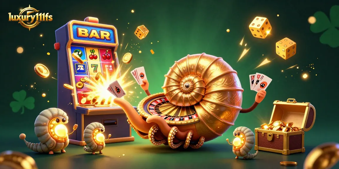 Experience luxury111fs gaming with a 3D nautilus roulette wheel surrounded by casino delights.