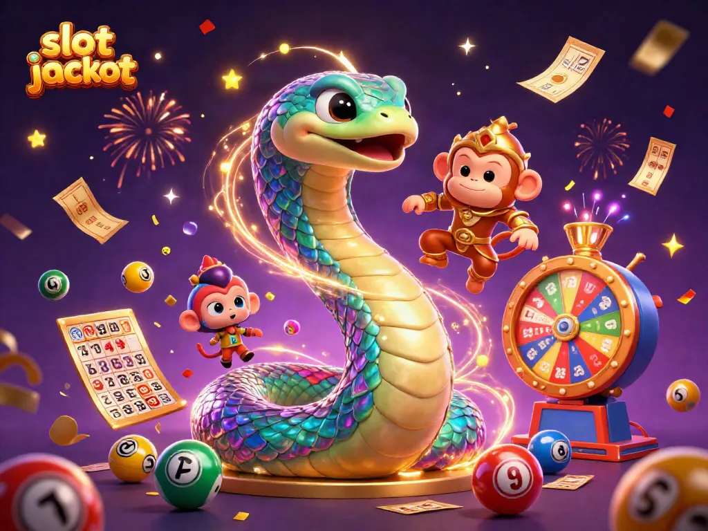 Experience thrilling action in slot jackpot games with vibrant elements and fun characters.