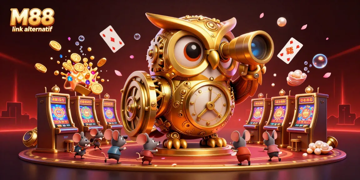 Engage with M88 link alternatif for dynamic casino experiences featuring gold coins and vibrant characters.