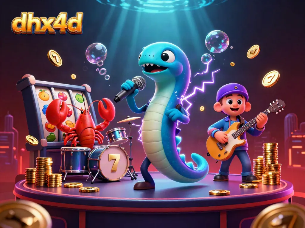 Dapatkan pengalaman bermain slot yang menyenangkan di dhx4d dengan suasana kasino bawah laut yang cerah.