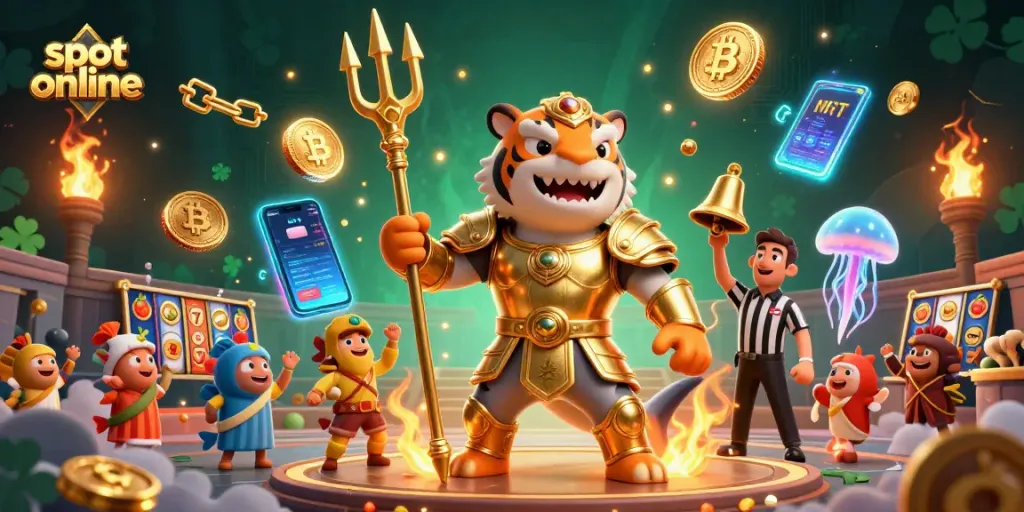 Spin the reels with the exciting slot online features highlighted in a vibrant, underwater casino scene.