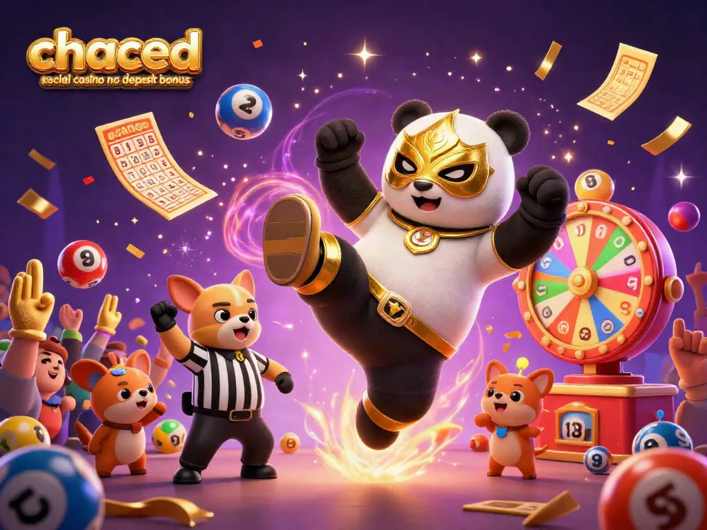 Enjoy the chanced social casino no deposit bonus with exciting animated characters and vibrant gambling elements.