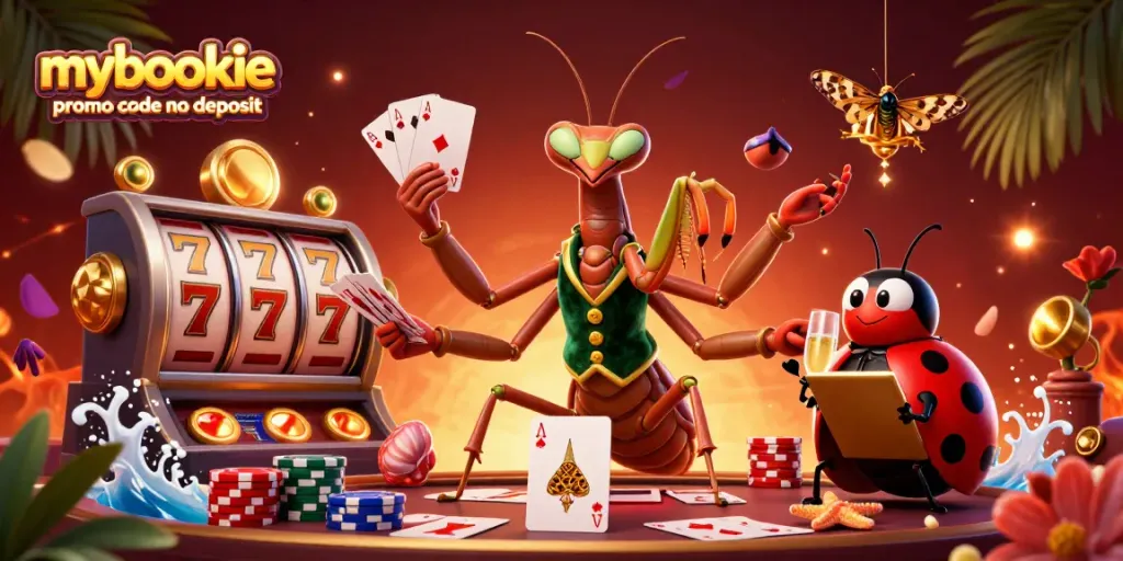 Experience the excitement of bonuses with the mybookie promo code no deposit in this vibrant casino scene.