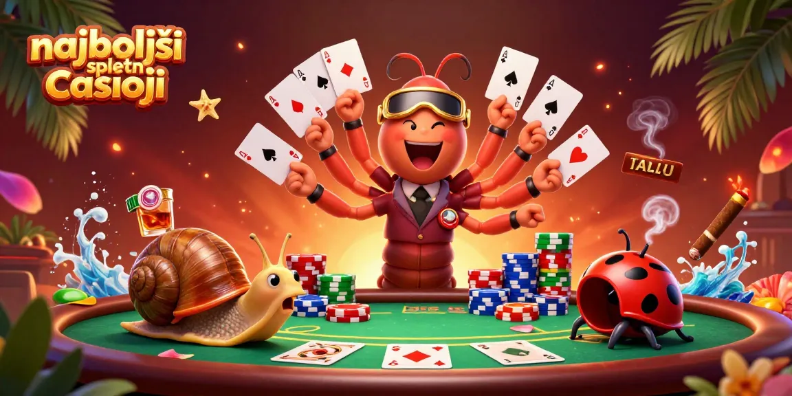 Uživajte v igrah najboljših spletnih casinojev in hitrih izplačilih v vznemirljivem okolju.