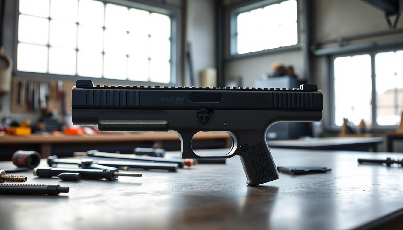 View the glock 26 gen 5 slide showcasing its precision design and craftsmanship.