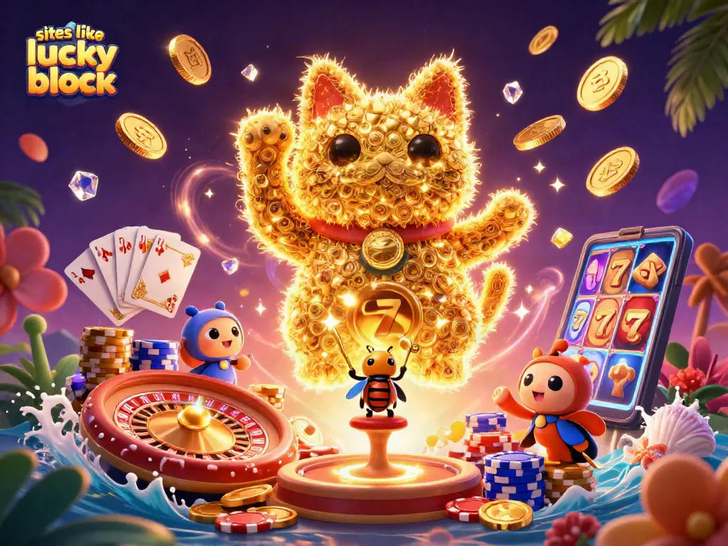 Experience exciting gameplay at sites like lucky block with vibrant casino elements and dynamic characters.