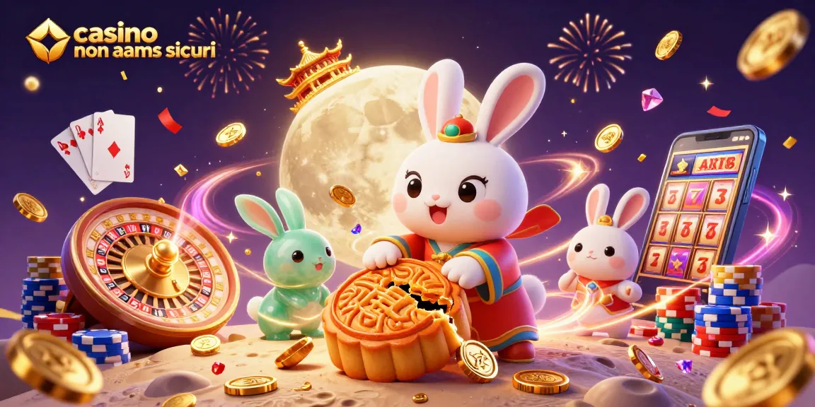 Sveglia le tue fortune nei casino non AAMS sicuri con il coniglio nel mondo lunare tra eventi festivi e autentica azione da casinò online.