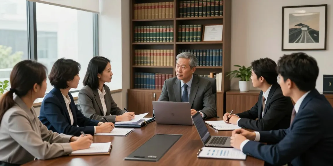 Lead Roedl attorney advises clients in a modern office on international business regulations