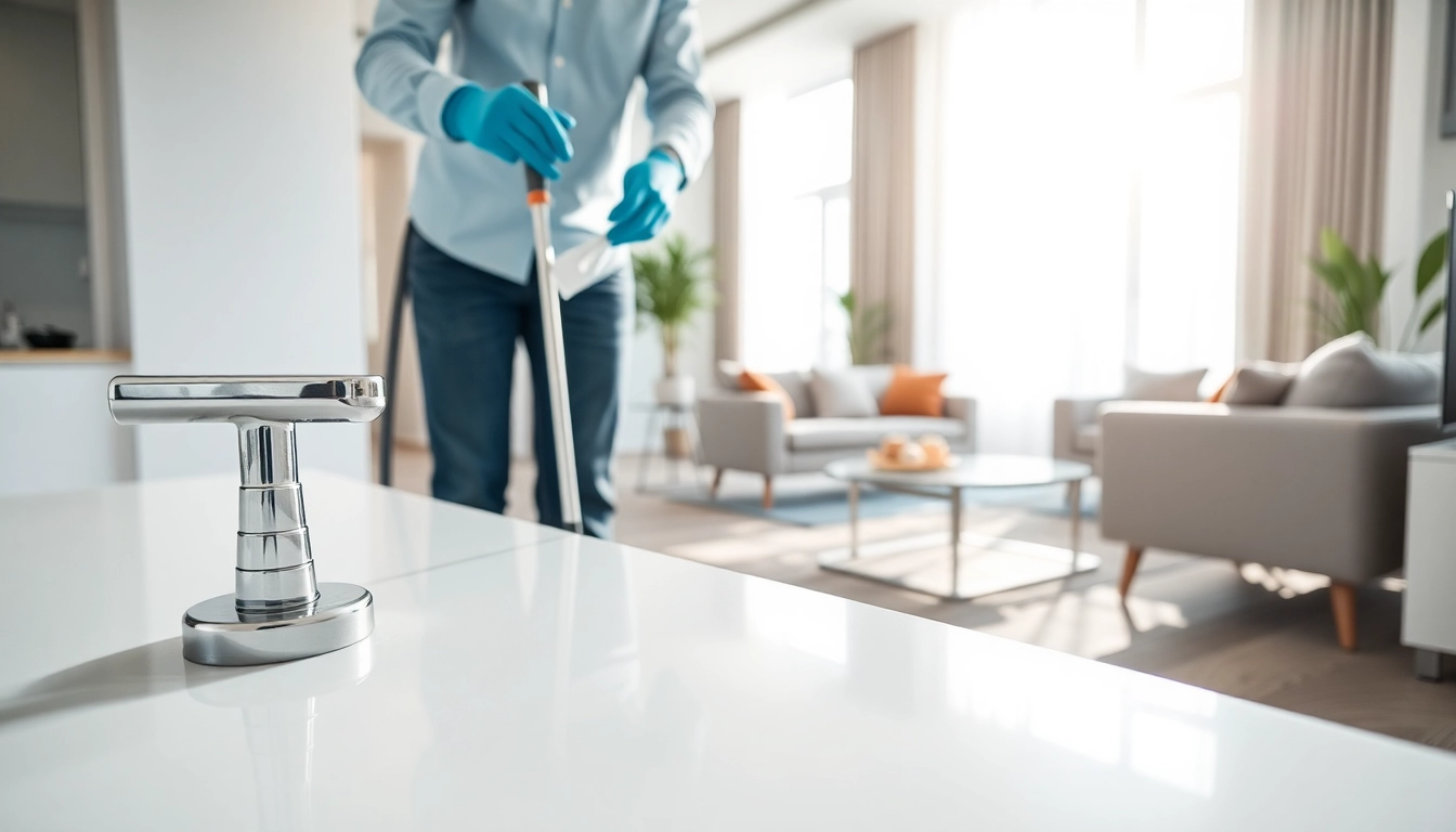 Efficient bond cleaning brisbane service in a spotless apartment with modern furnishings.