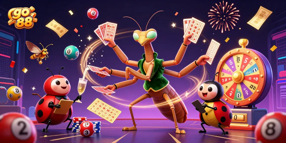 Experience the excitement of go 88 with our 3D cartoon scene featuring vibrant casino elements.